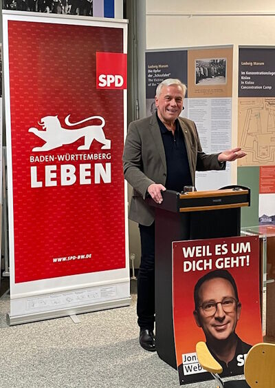 Joachim Fischer aus der SPD Fraktion im Gemeinderat Rastatt