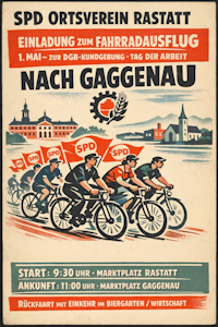 Fahrradausflug am 1. Mai