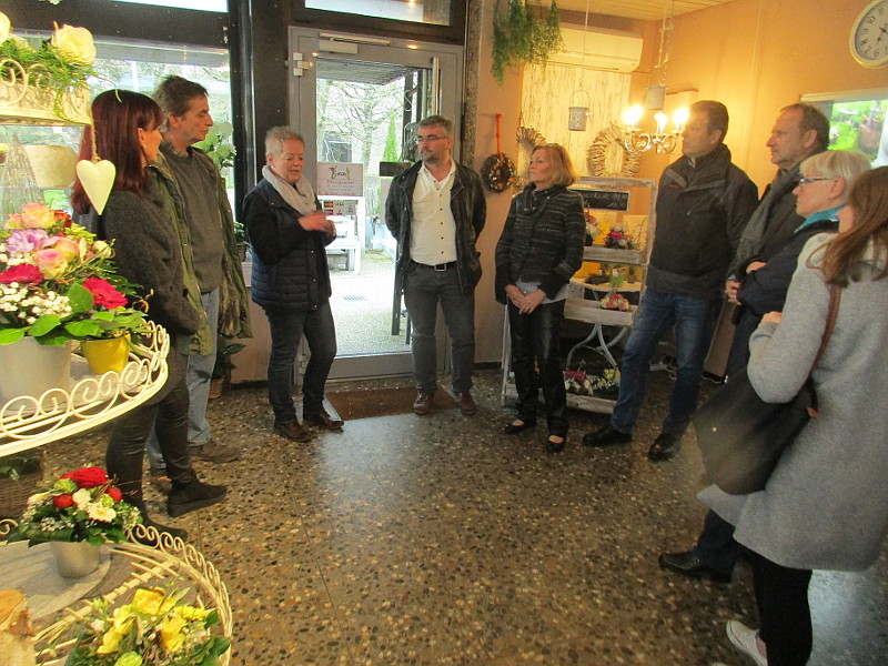 SPD-Fraktion Ortstermin Waldfriedhof